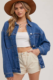 Julie Oversized Denim Jacket